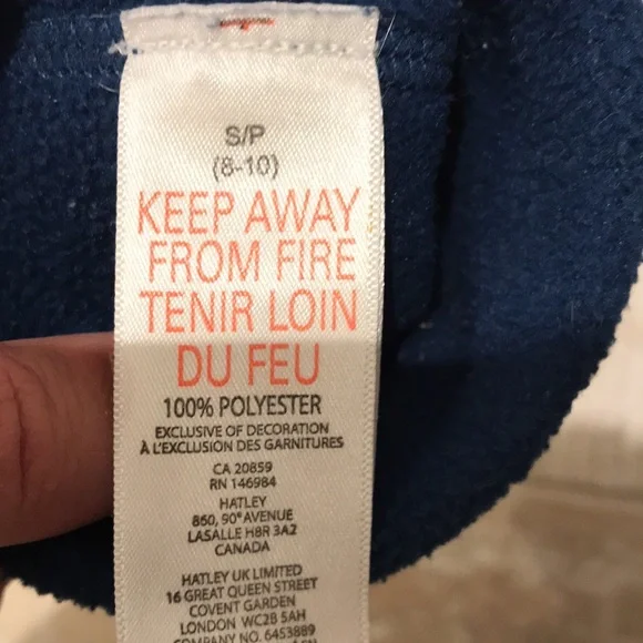 SOLD HATLEY | 8T 9T 10T Fleece Rain Boot Liners Unisex Booties Kids Toddler Blue - Picture 3 of 3